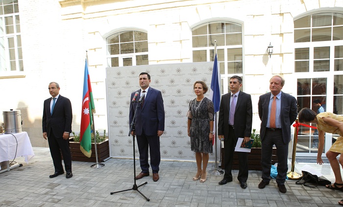 Inauguration de l`Université franco-azerbaïdjanaise