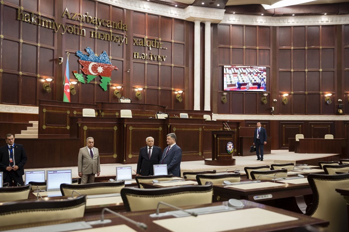 Petro Poroshenko met with Chairman of National Assembly of Azerbaijan