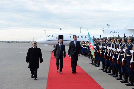 Serbian Premier pays official visit to Azerbaijan