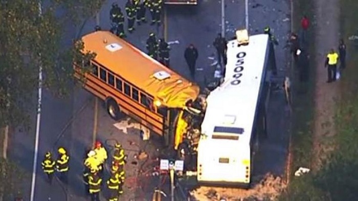 School Bus collision kills 6 in Maryland, U.S.