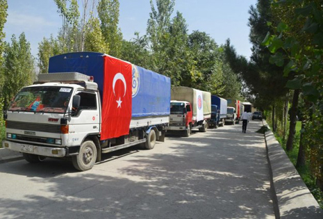 Turkey delivers food aid to Afghanistan terror victims