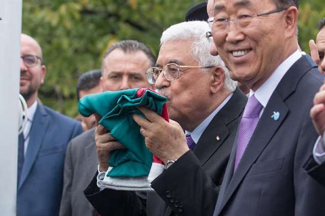 Abbas thanks UN members for raising of Palestinian flag at UN Headquarters