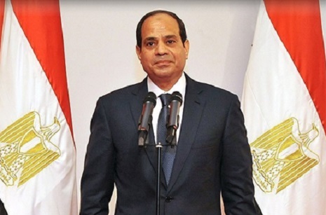 Egypt`s Sisi urges UN mandate for Libya coalition