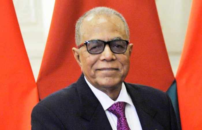 Seine Exzellenz Abdul Hamid Präsident der Volksrepublik Bangladesch