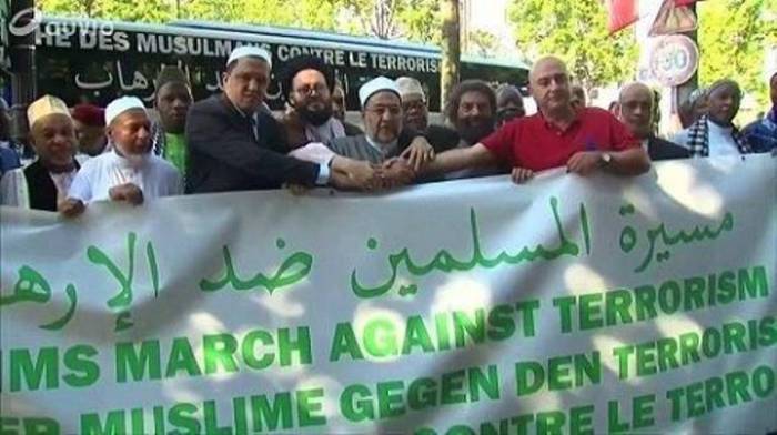 Marche des imams contre le terrorisme: petite foule, grand espoir
