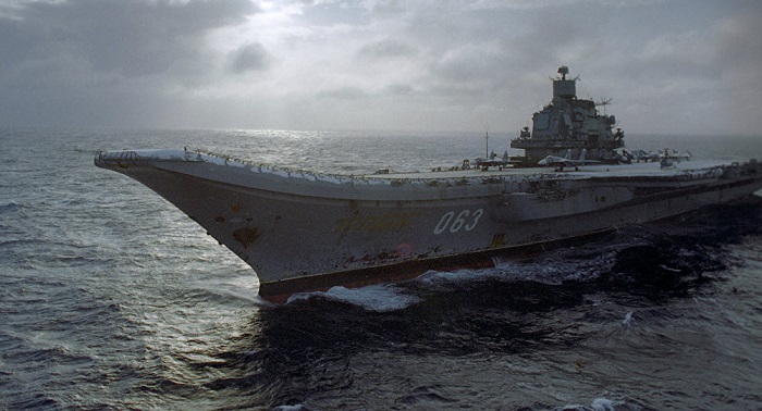 El Admiral Kuznetsov partirá al Mediterráneo tras un ensayo en mar de Barents 