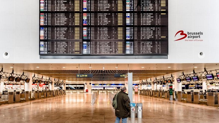 L`aéroport de Bruxelles fermé jusqu`à mardi