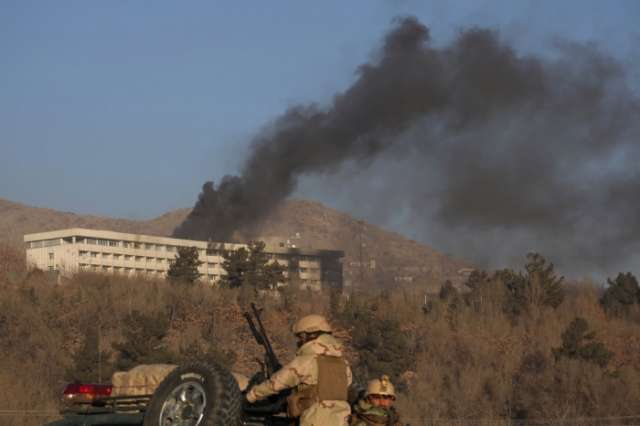 At least 5 killed in Afghan Hotel attack that trapped hundreds of guests