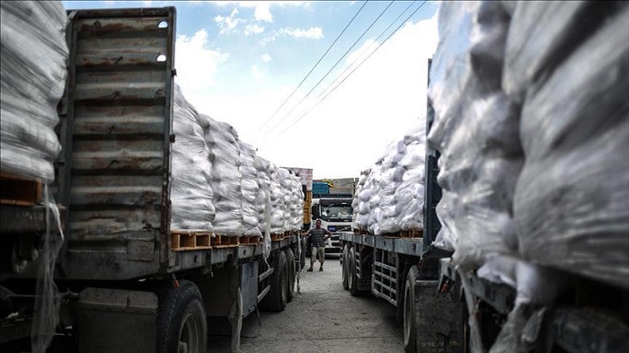 De nouveaux camions d’aides turques arrivent à Gaza