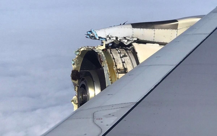 Engine destroyed on Air France flight from Paris to LA