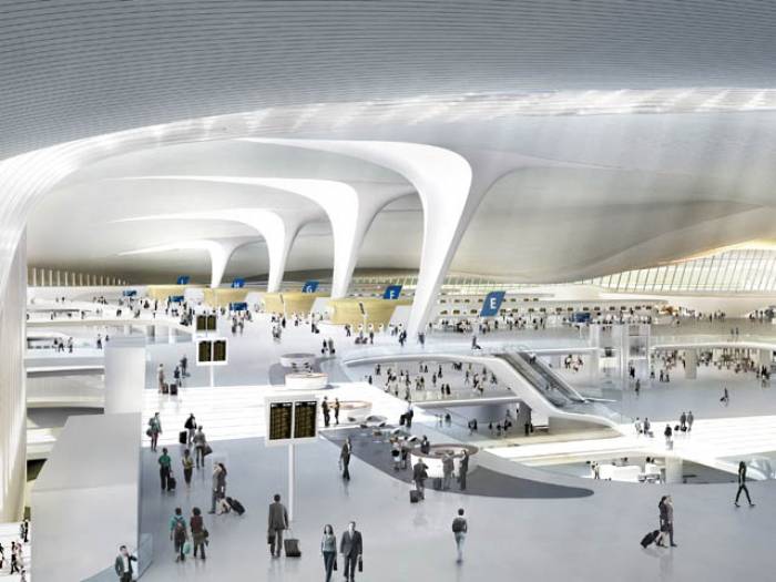 La Chine construit un méga-aéroport à Pékin qui ouvrira en 2019