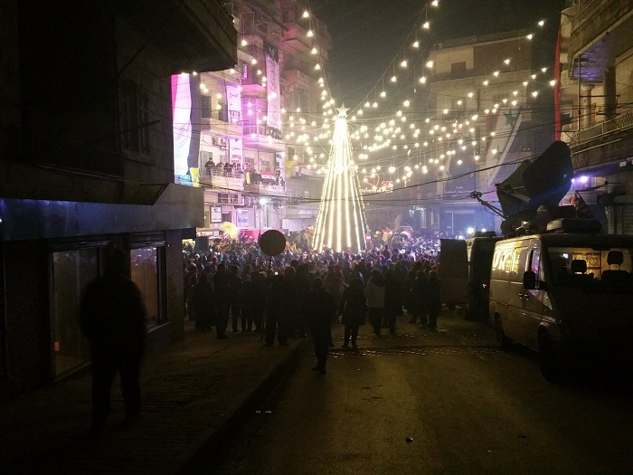 Une explosion à Alep lors des festivités à l`occasion de Noël et de la victoire