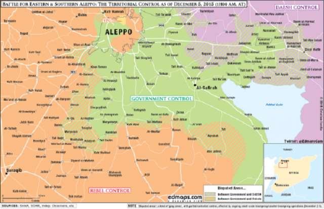 Schlacht um Aleppo: Russland verlegt Panzer nach Syrien