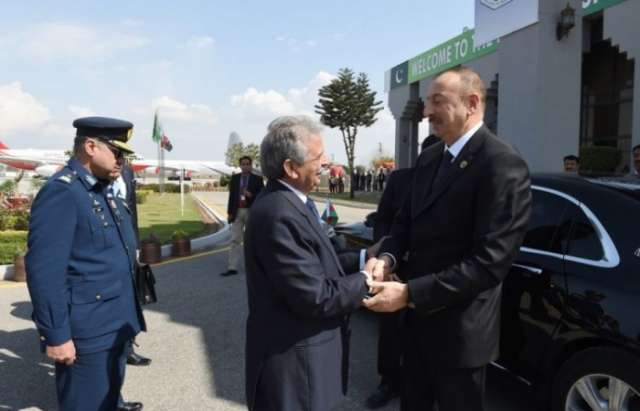 President Ilham Aliyev ends visit to Pakistan