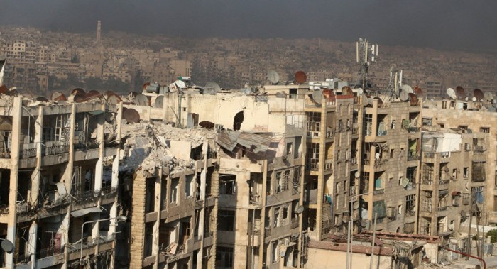 Aleppo on fire as Assad airstrikes pound city for 9 straight days