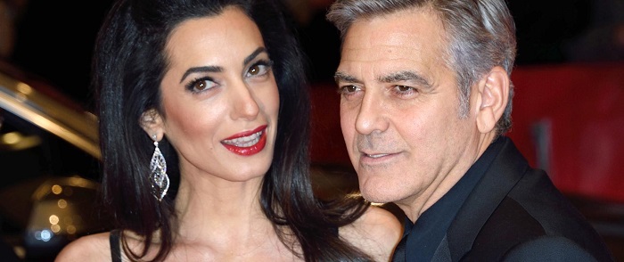La célèbre défenseure des droits de l`Homme Amal Clooney menacée de mort, George renforce la sécurité de leur maison