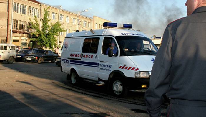 Explosión en la estación de gasolina en Armenia