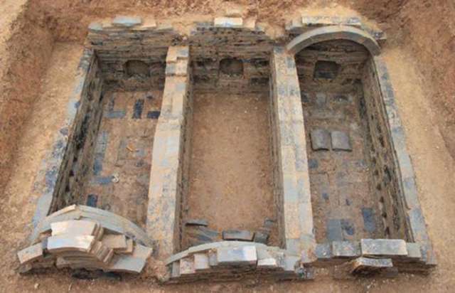 Ancient tomb found in north China