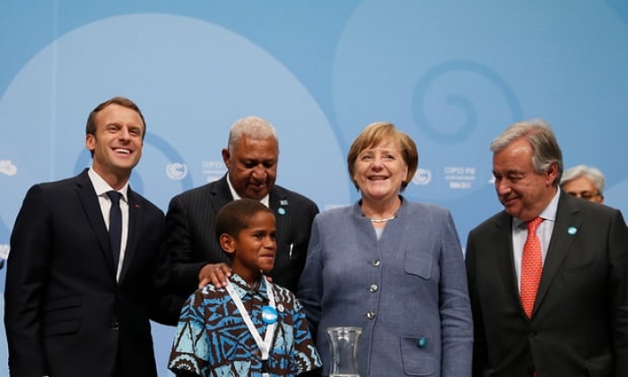 Climate change will determine humanity's destiny, says Angela Merkel