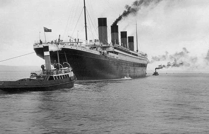 El legendario Titanic aparece en China