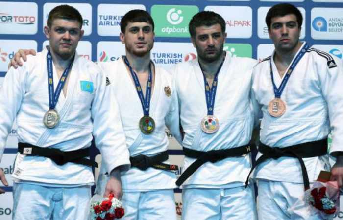 Azerbaijani judo fighter wins bronze medal at Antalya Grand Prix
