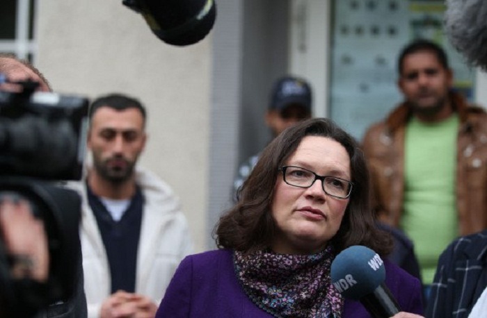 Nahles: Eine halbe Million Flüchtlinge geht in die Arbeitslosigkeit