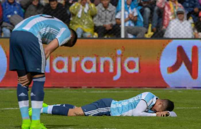 Argentina pierde La Paz sin Messi y la eliminatoria se aprieta