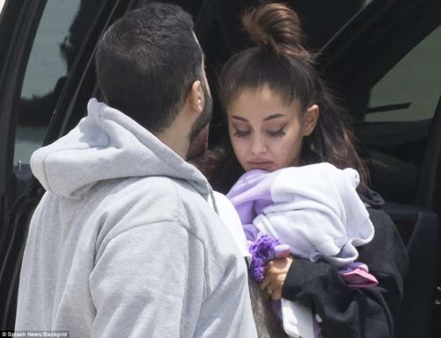 First photos of Ariana Grande since Manchester attack
