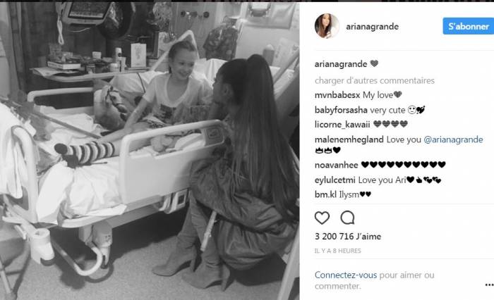 Ariana Grande rend visite à ses fans hospitalisés après l'attentat de Manchester