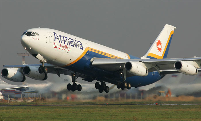 L`Arménie lancera des vols à destination d`Israël à partir du 21 avril