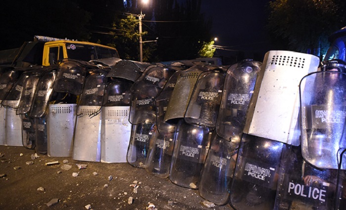 The police dispersed the crowd in Yerevan, 51 people injured - VIDEO