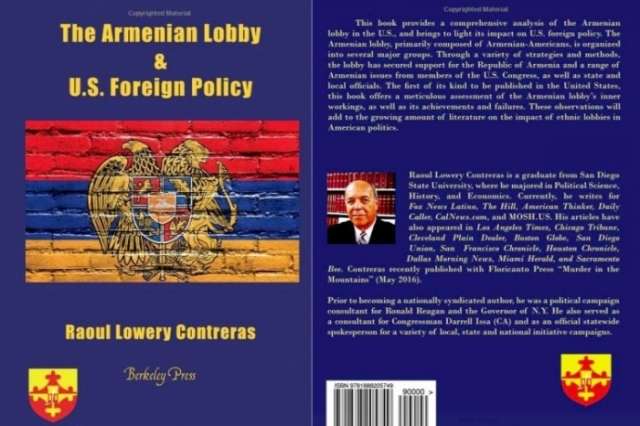 New book published in US exposes anti-Azerbaijani policy of Armenian lobby