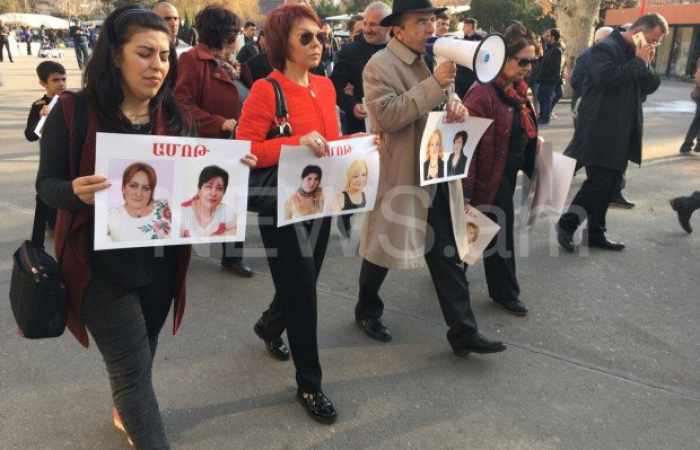 March held toward Armenia CEC - PHOTOS