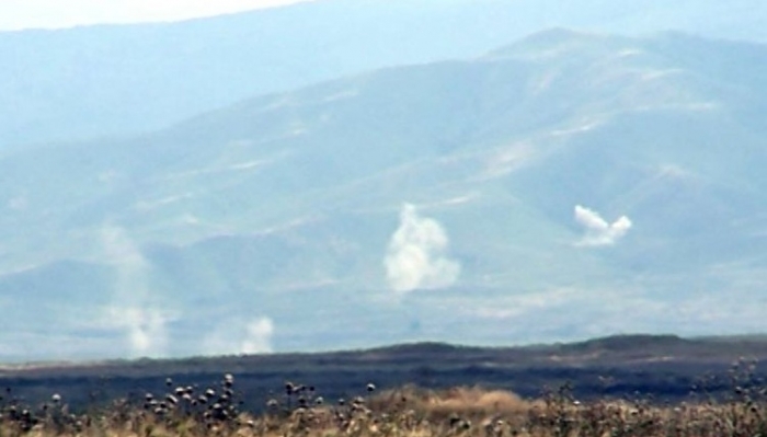 Armenians commit arsons in occupied village of Aghdam