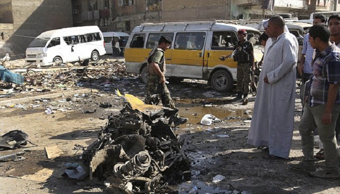 Bombings, shooting leave 13 dead, 45 wounded in Baghdad