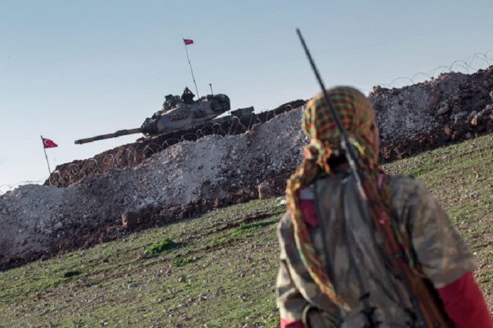 Türkei schießt auf kurdische Stellungen in Nordsyrien - VIDEO