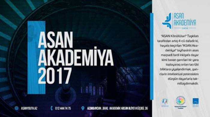 "ASAN Akademiya - 2017”yə start verildi