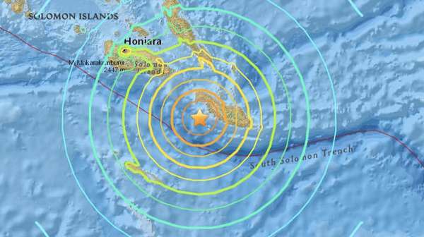 Îles Salomon: séisme de magnitude 6,8