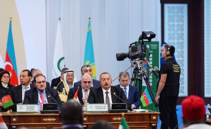 Ilham Aliyev: Armenien, das unsere heiligen Moscheen in Aserbaidschan zerstört hat, kann kein Freund der muslimischen Länder sein