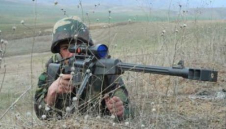 Azerbaijani side undergoes heavy fire from Armenia on contact line