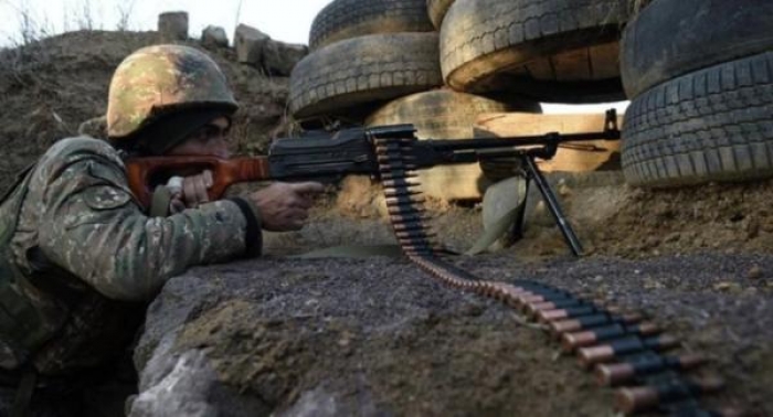 خرقت القوات المسلحة الأرمنية وقف اطلاق النار 155 مرة
