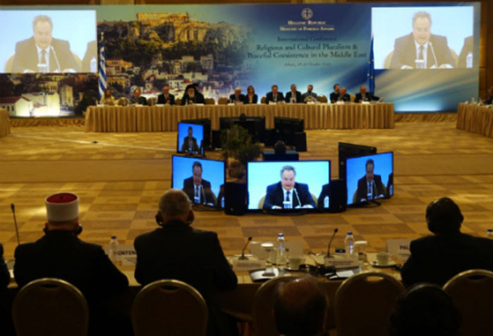 Azerbaijan`s State Adviser visits Athens International Religious Conference