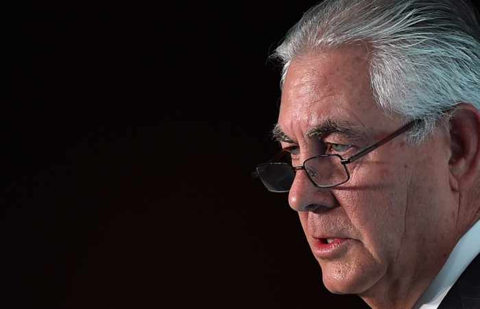 Rex Tillerson dénonce l'"agression" russe contre l'Ukraine