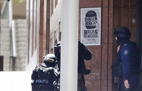 Sydney siege ends in blood: prayers for victims