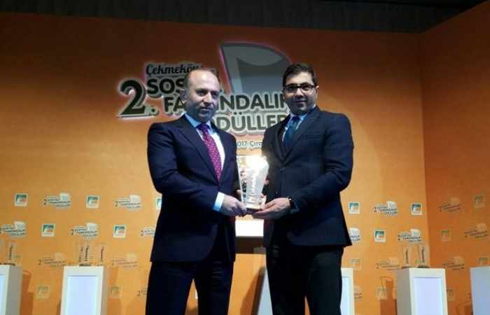President Ilham Aliyev awarded by Turkish magazine

