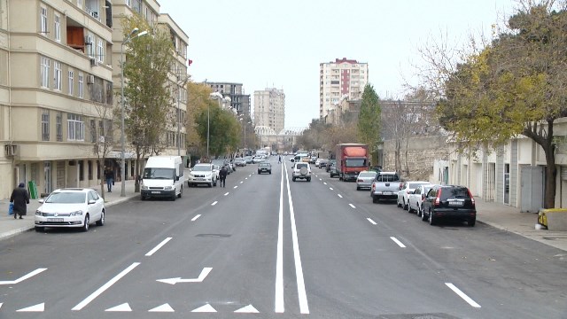Bakıda iki küçə təmir olunub