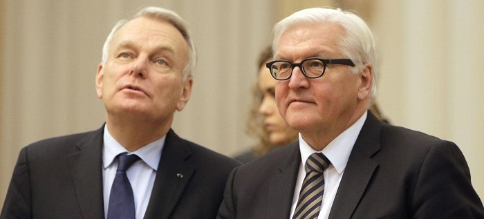 Ayrault et Steinmeier en Ukraine, une première