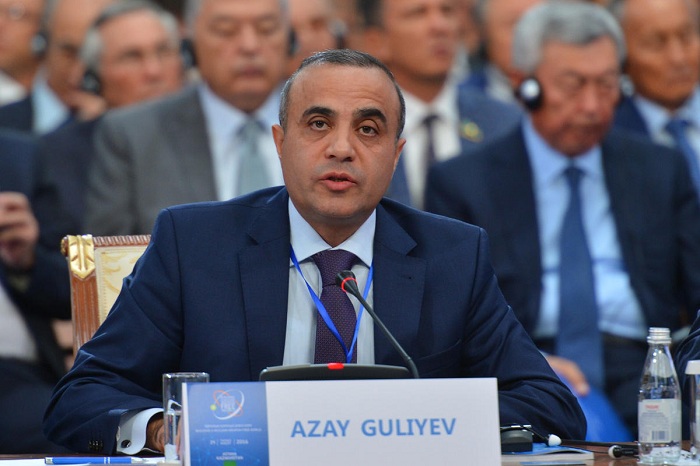 Azay Quliyev Astanada nüvə təhlükəsizliyindən danışdı