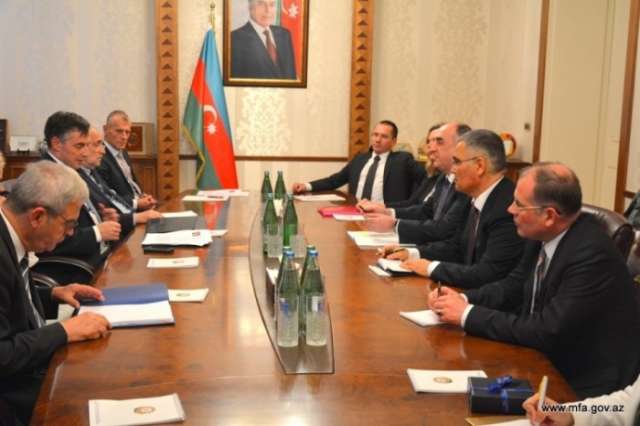 Azerbaijani FM briefs European Parliament delegation on settlement of Karabakh conflict