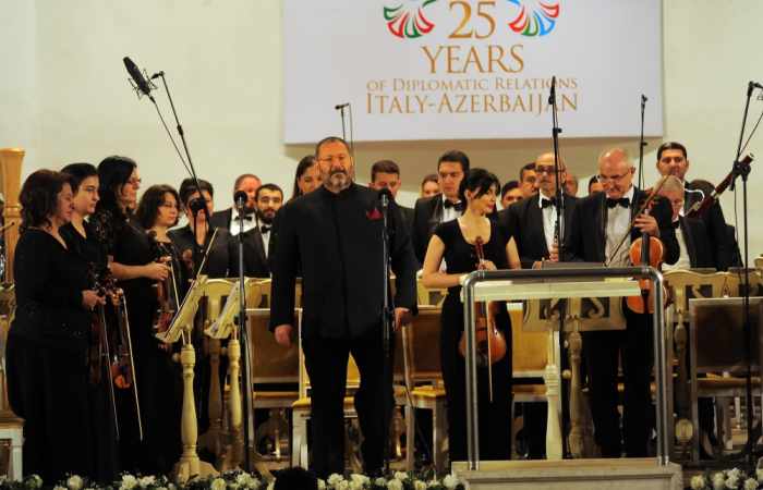 Concert marking 25th anniversary of establishment of Azerbaijani-Italian diplomatic relations held in Baku